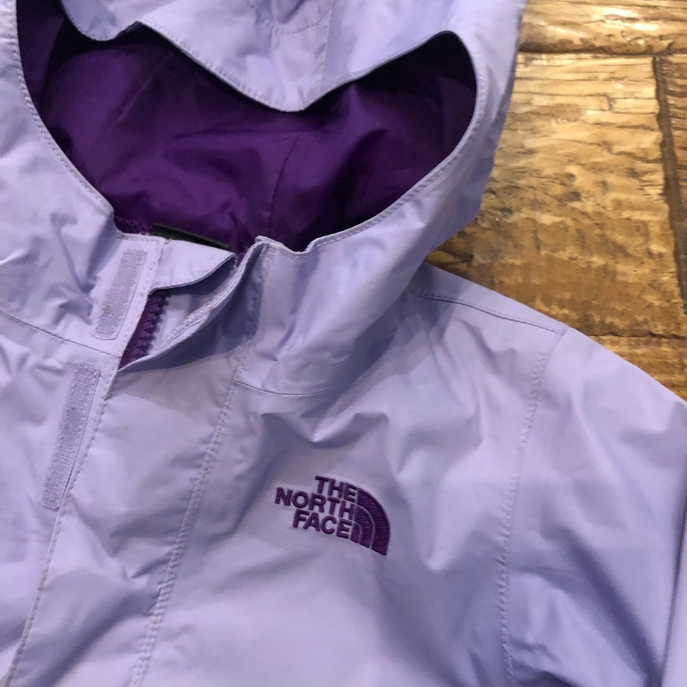 The North Face rain jacket